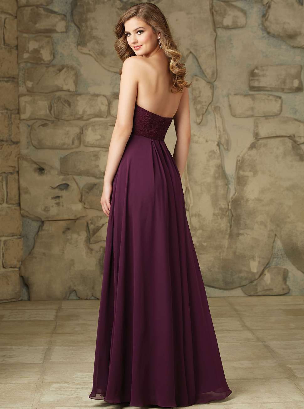 长款礼服定制批发欧式紫色雪纺纱婚礼新娘敬酒女装长裙LIFU6056